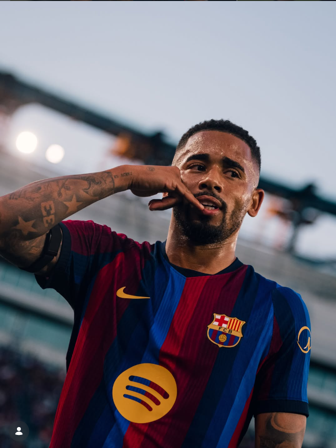 : El delantero brasileño consiguió su segundo gol en LaLiga con el Barcelona al marcar ante el Getafe, en su primera titularidad con el equipo azulgrana.