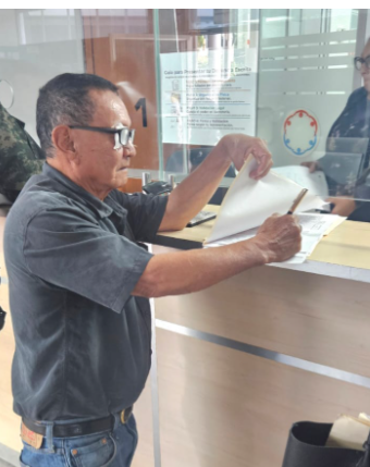 Denunciante se presentó ante el Ministerio Publico