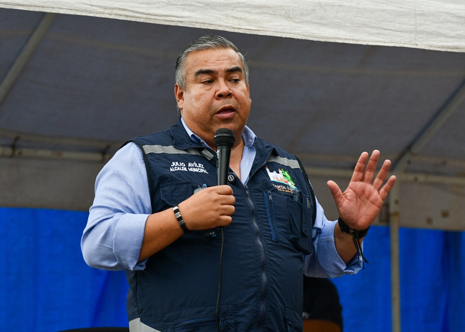 Alcalde de Santa Lucía, Julio Avílez