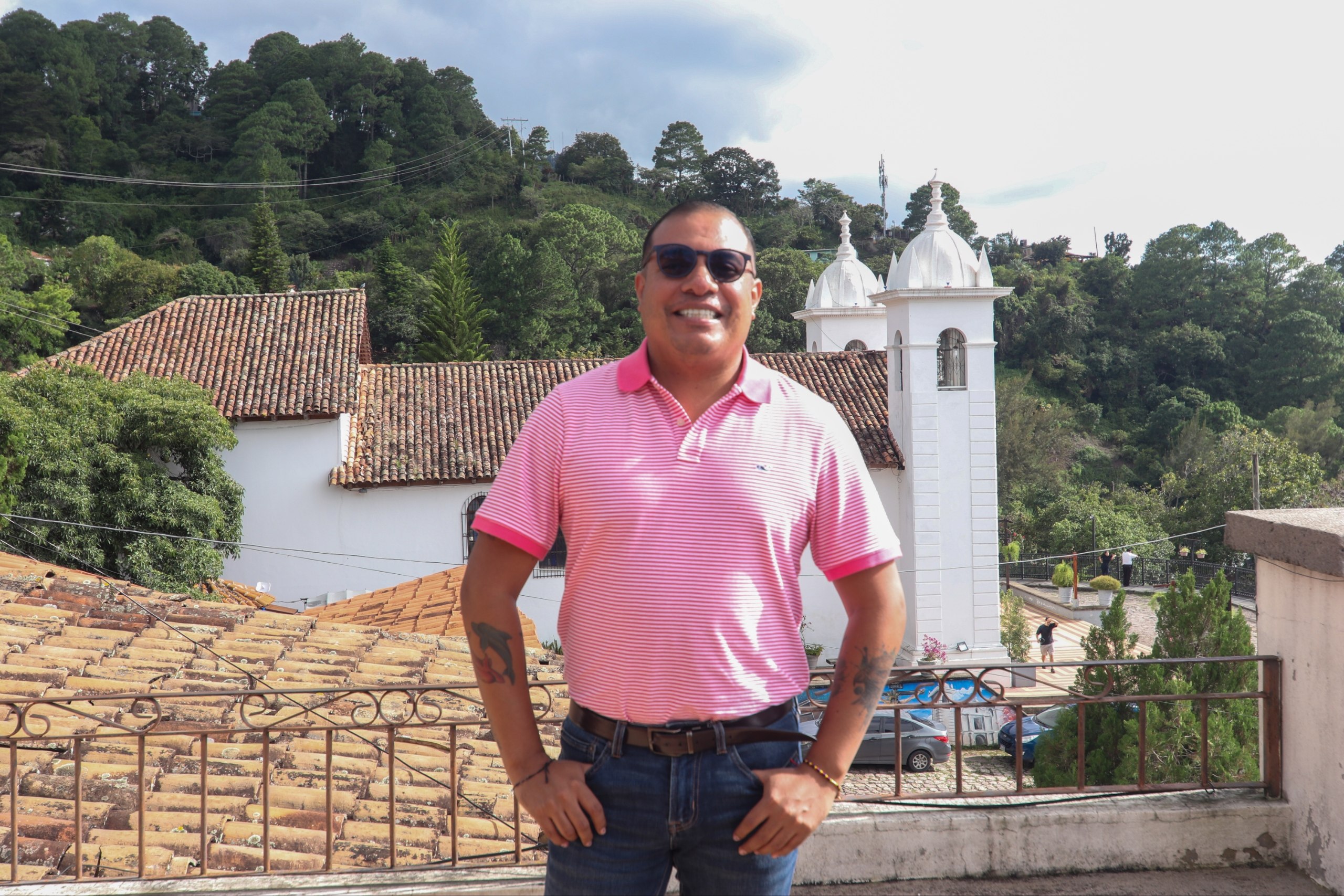 Vicealcalde de Santa Lucía, Moisés Godoy.