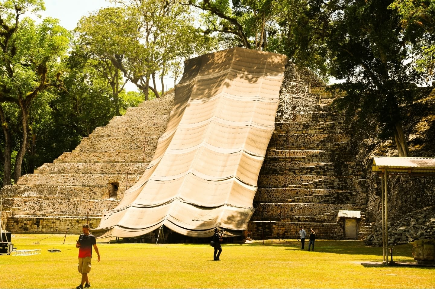Escalinata Maya que será protegida
