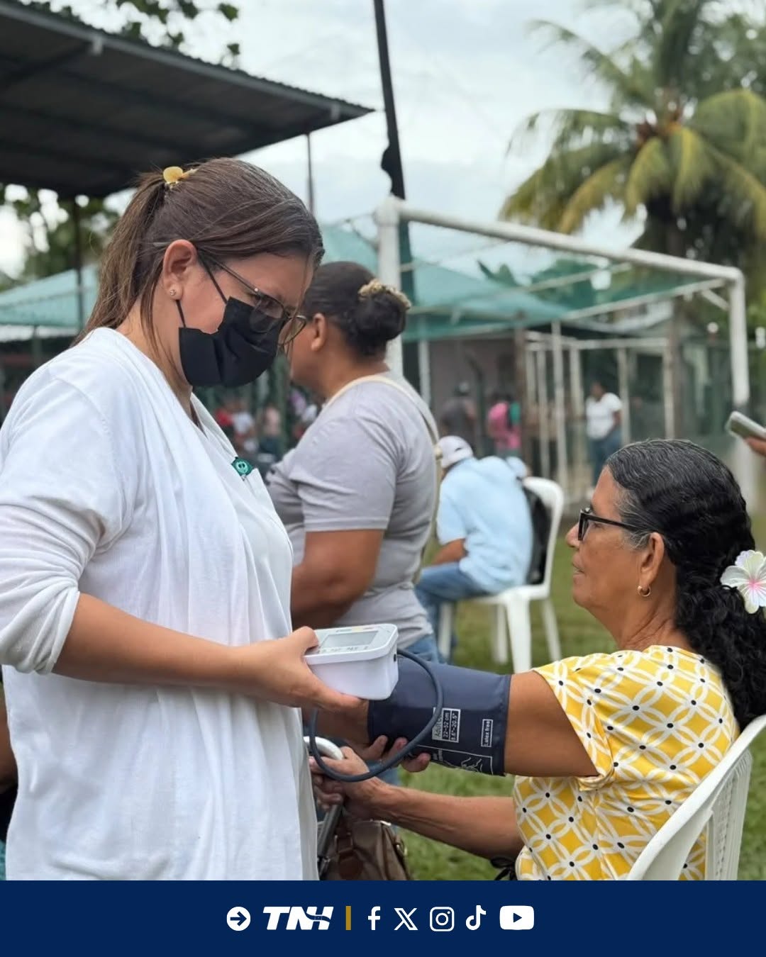 Atención médica gratuita en Esparta, Atlántida.