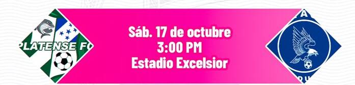 Platense y Motagua se enfrentan el sábado.