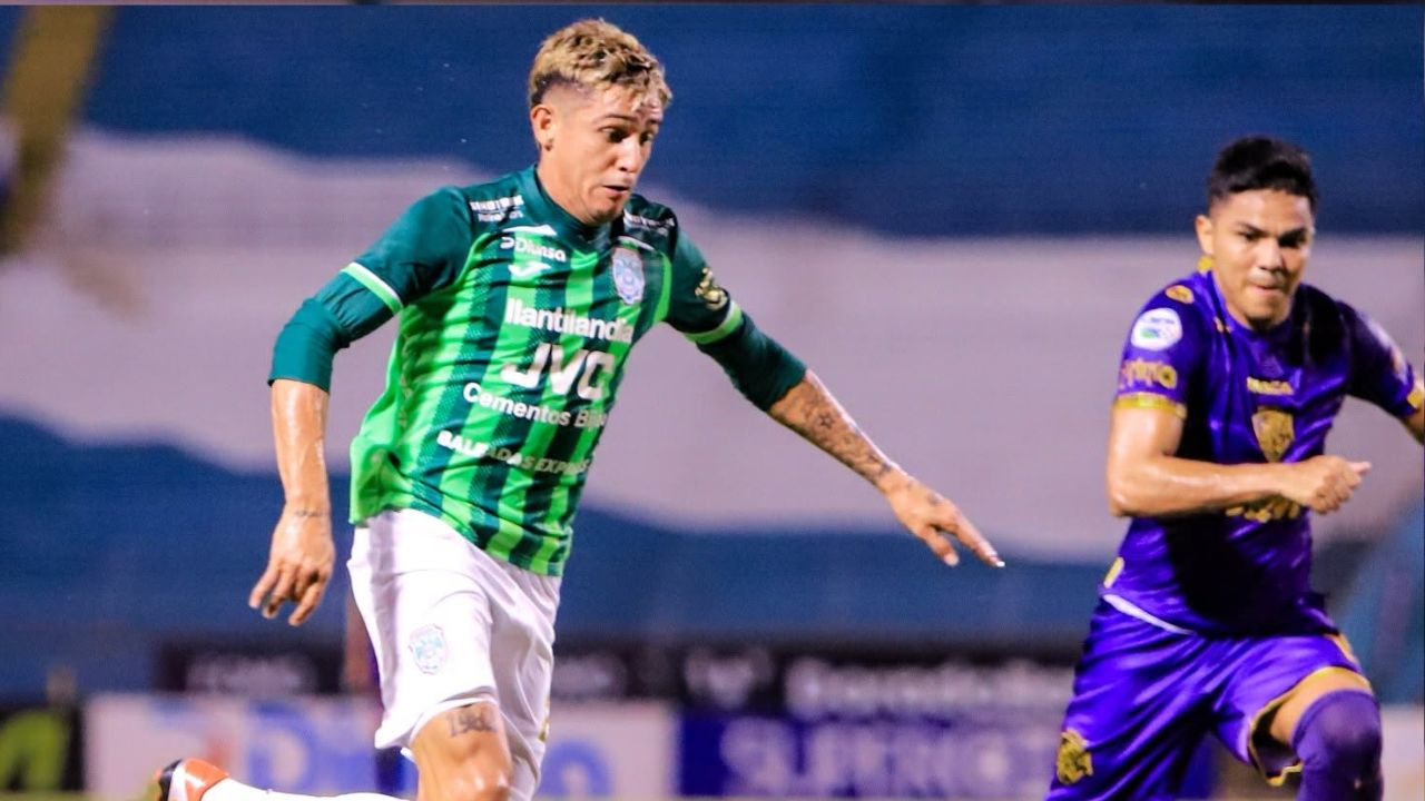 Marathón supera 2-1 a Olancho FC.
