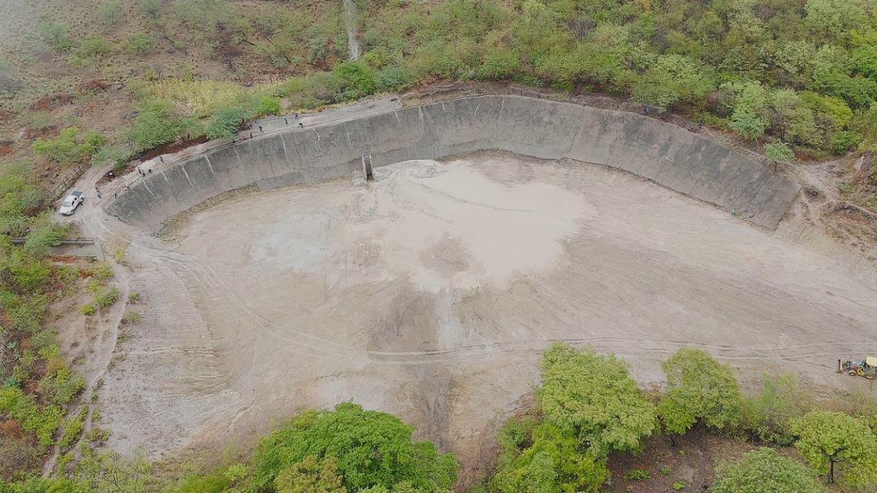 Reservorios de agua.