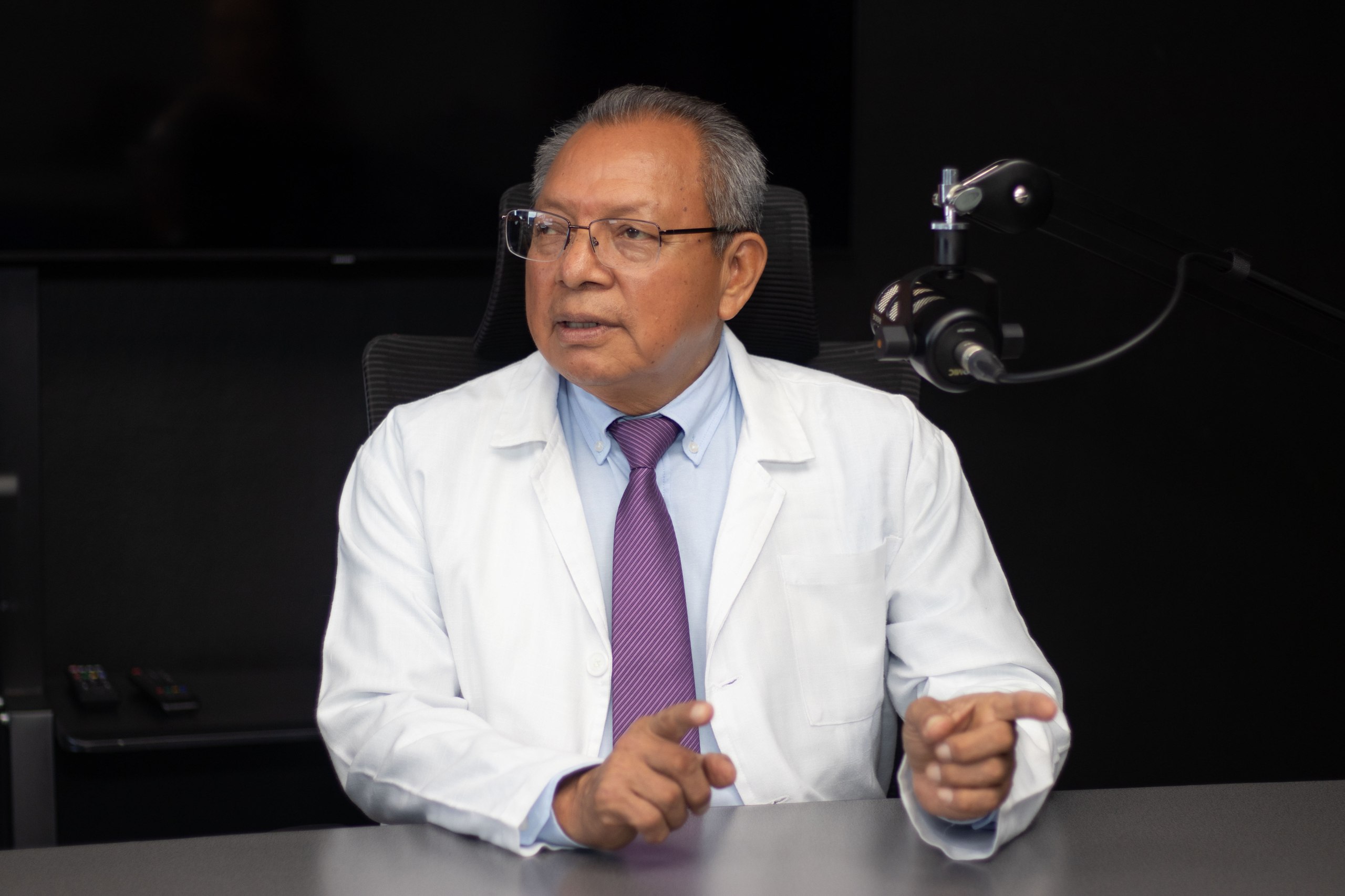 Genaro Aguilar, especialista y coordinador del Programa de Prevención y Detección Temprana del Cáncer en el Centro de Cáncer Emma Romero de Callejas