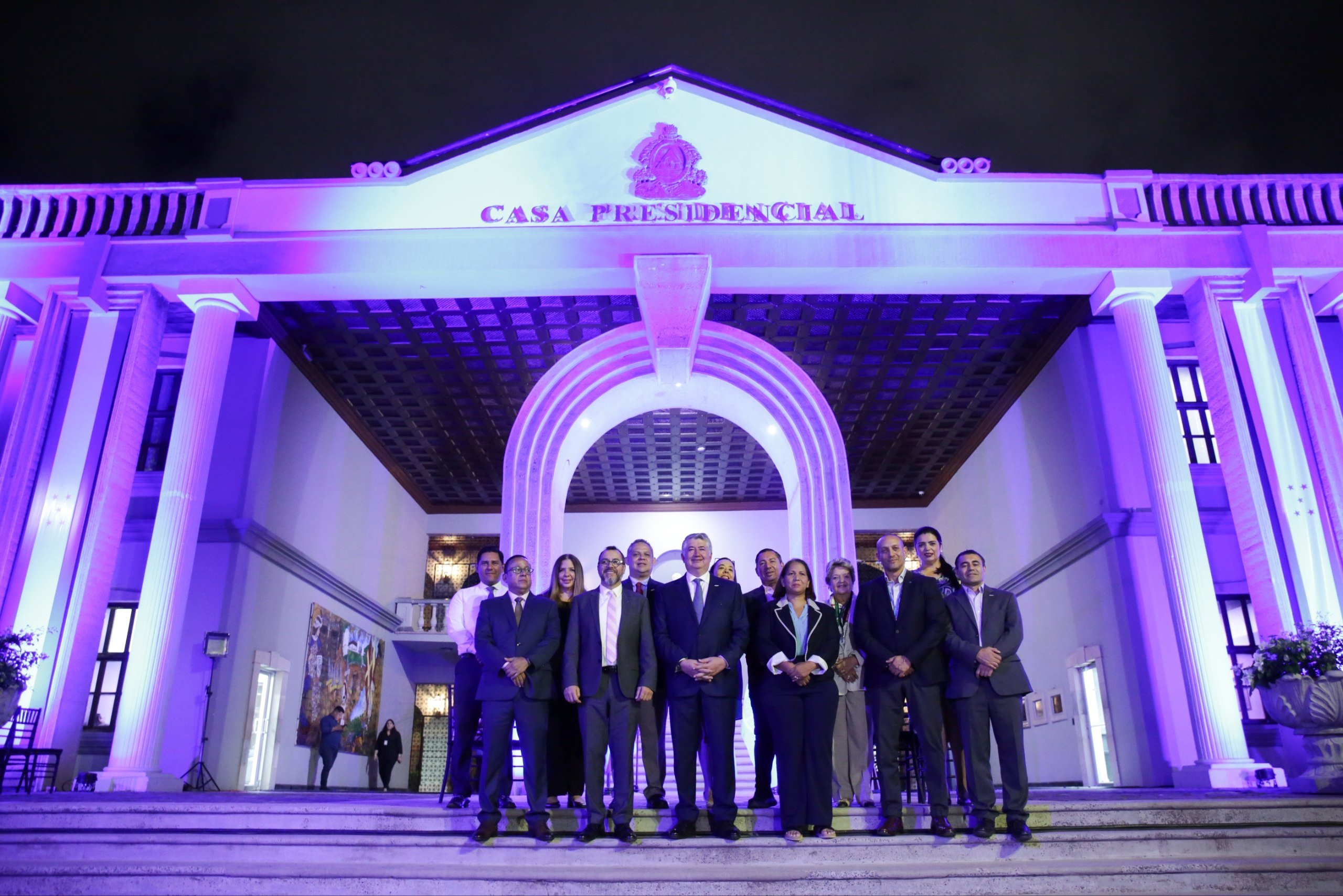 Representantes de la ONU y el gobierno de Honduras