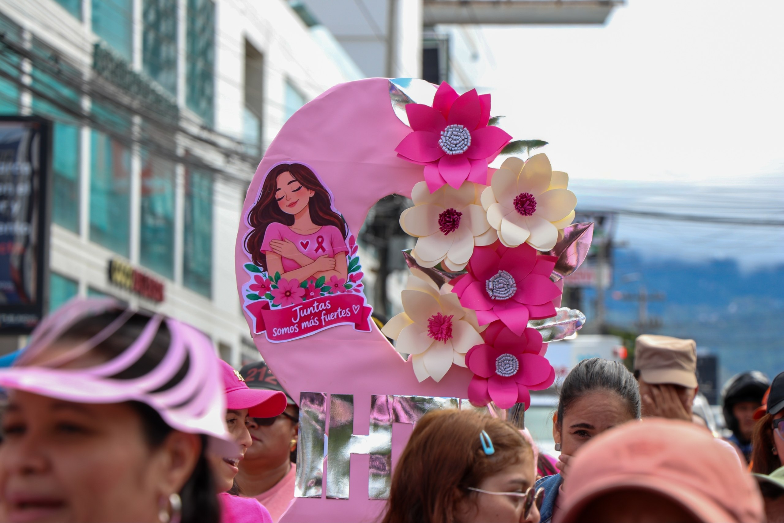 Caminata rosa 2026, “A tiempo todo puede cambiar”.