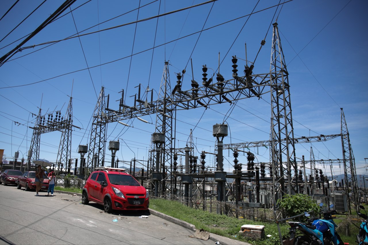 Estación eléctrica de ENEE