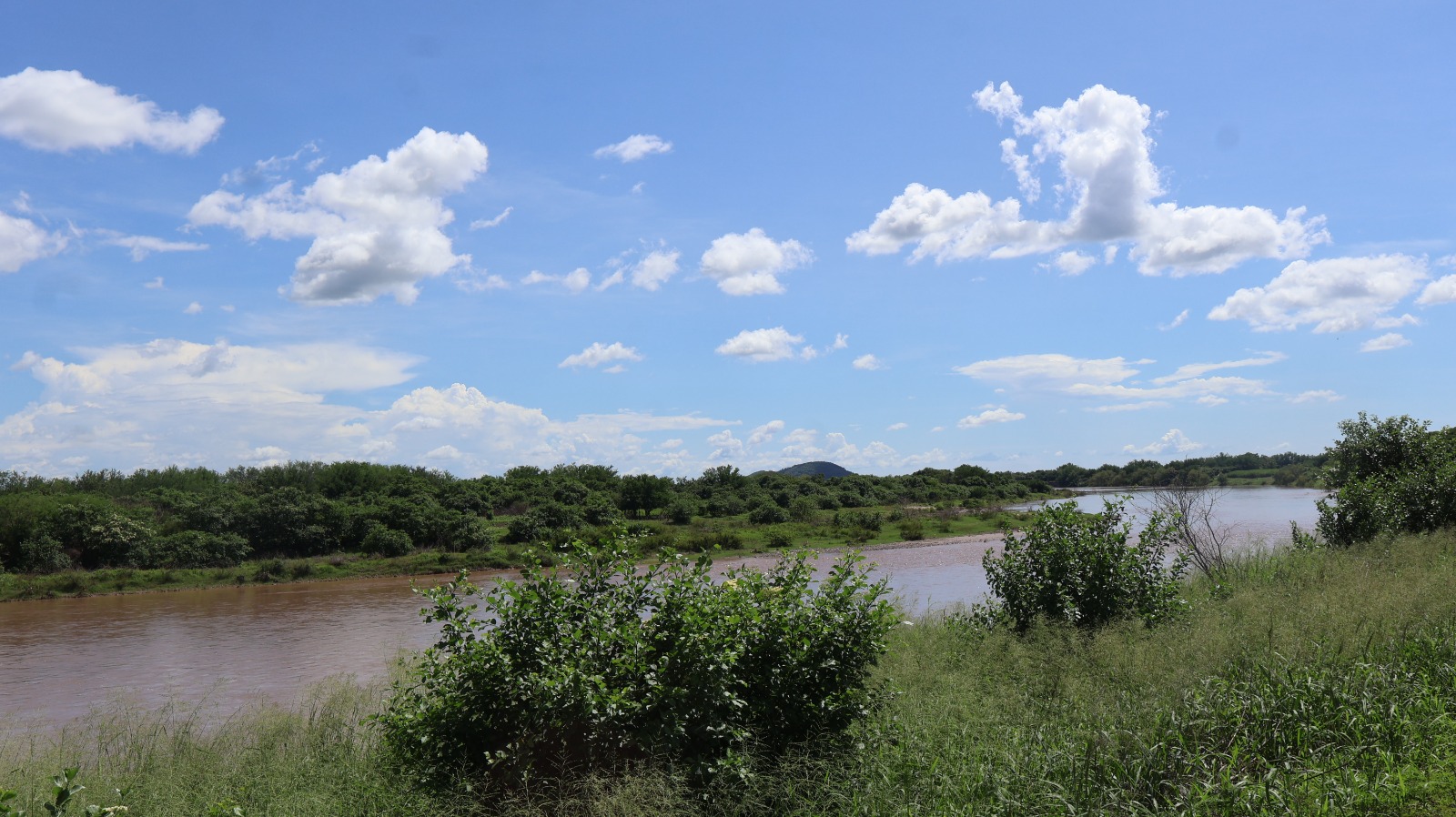 Las lluvias también favorecieron la recuperación parcial del caudal del río Choluteca.