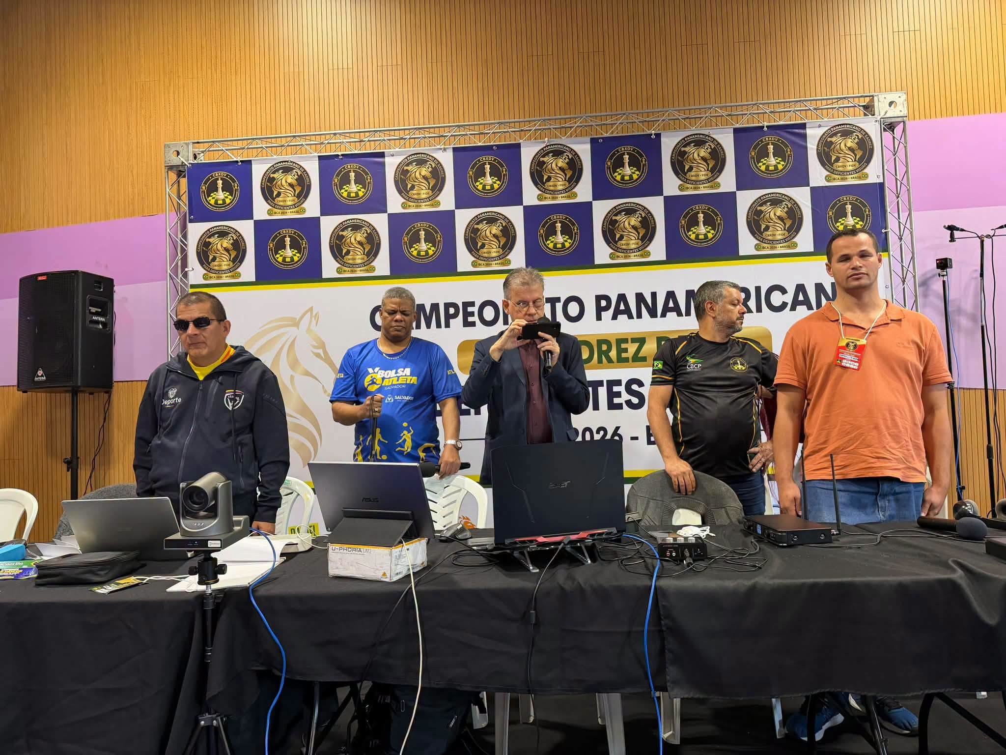 Honduras participa en el Campeonato Panamericano de Ajedrez para personas con Discapacidad Visual Brasil 2026.