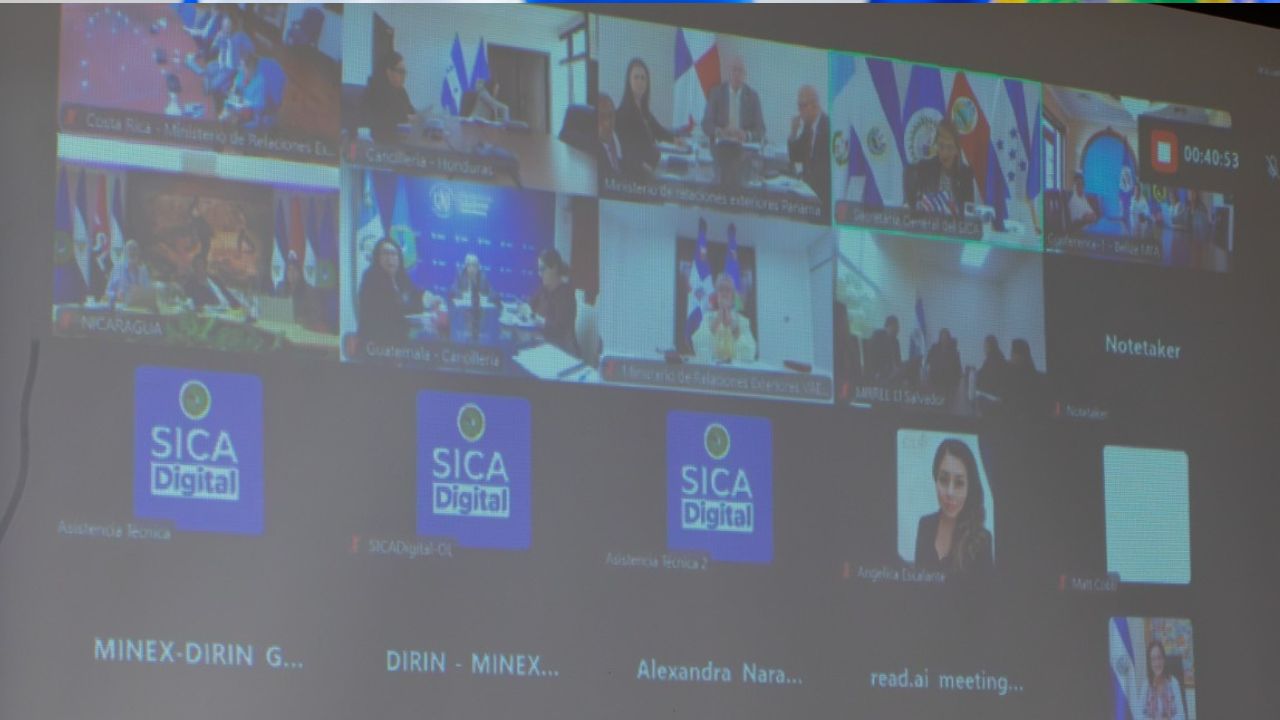 Reunión extraordinaria del SICA.