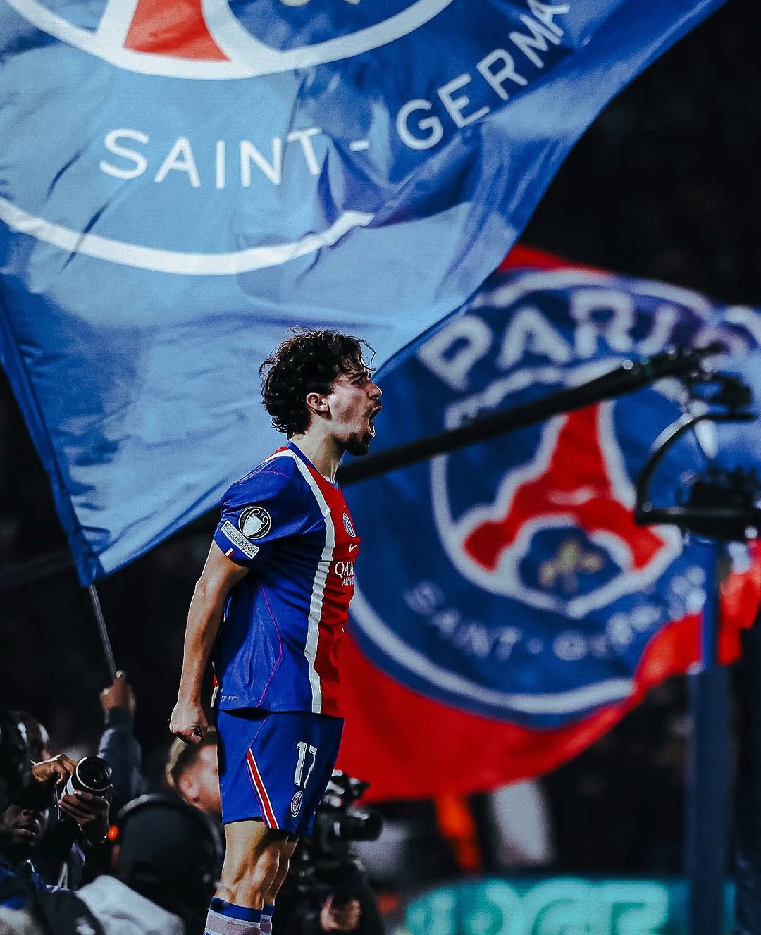 Vitinha fue uno de los autores de los cuatro goles ante este encuentro en el Parque de los Príncipes.