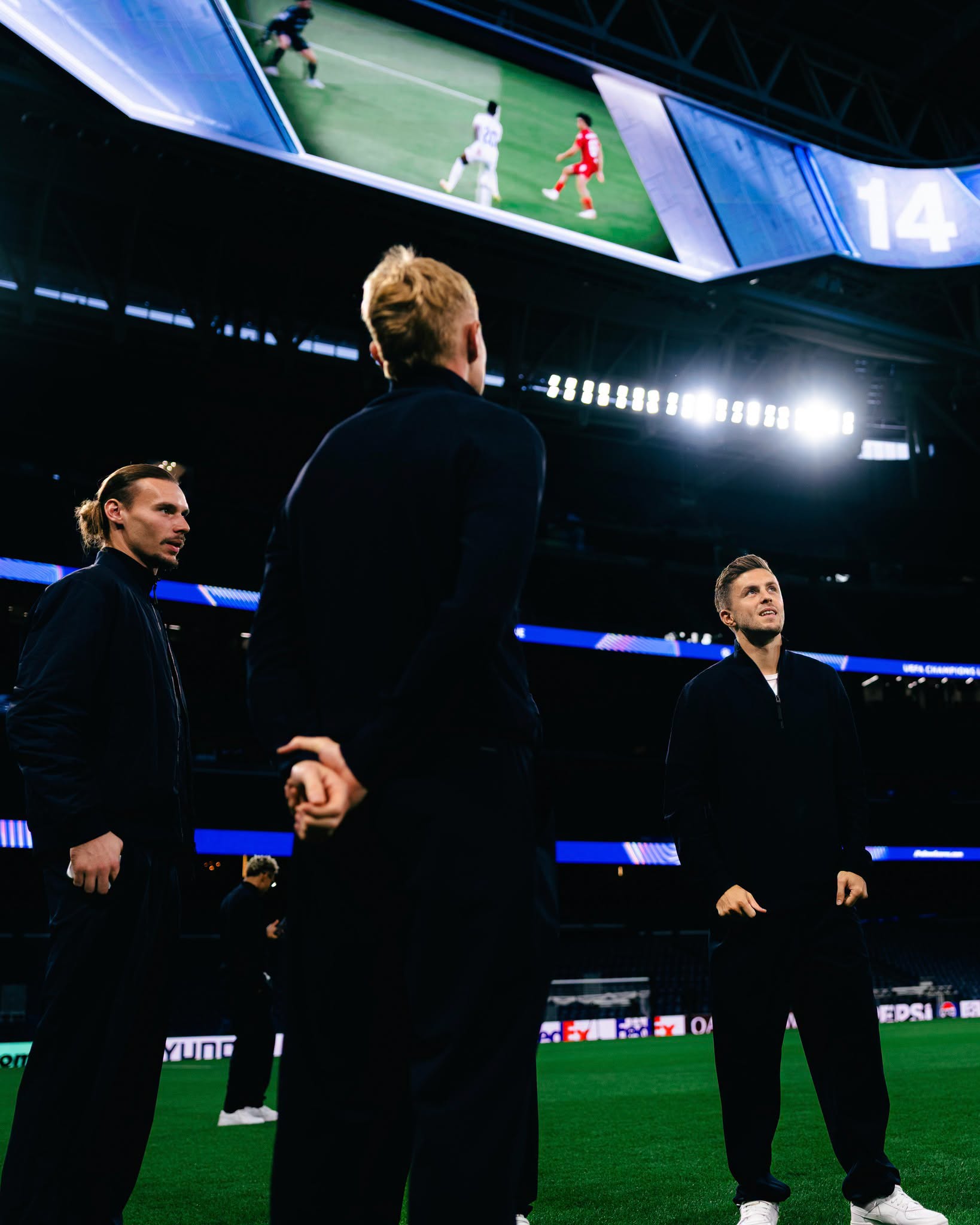 El RB Leipzig ya está en el Santiago Bernabéu.
