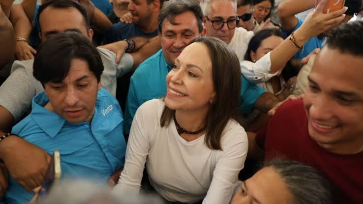 La líder opositora María Corina Machado está de regreso en Venezuela.