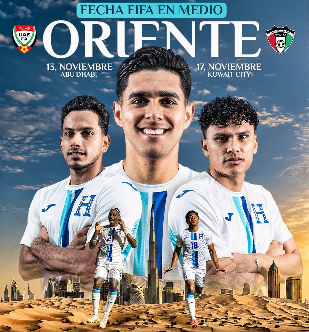 Honduras disputara dos partidos amistoso a nivel internacional.