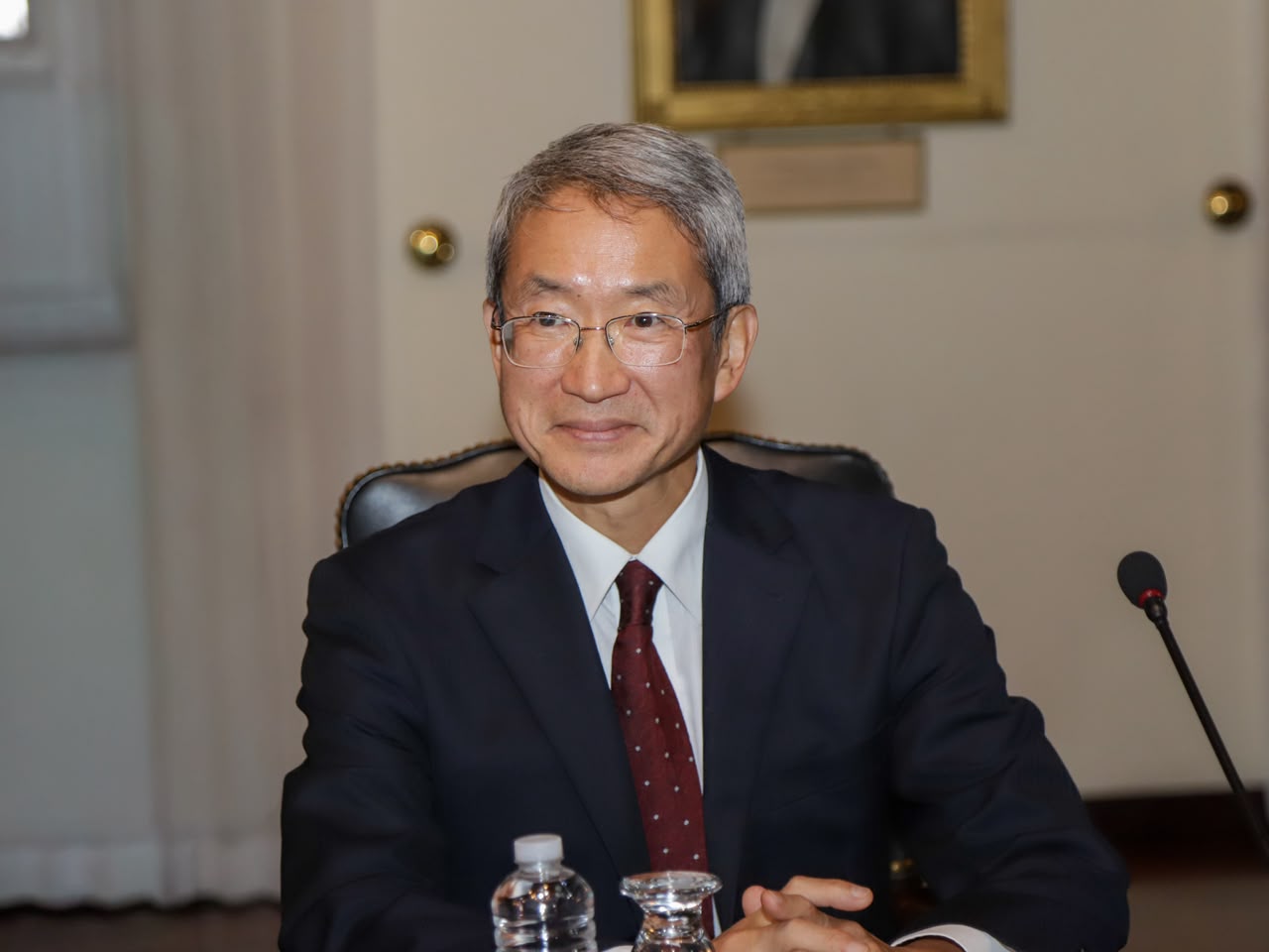 Embajador de Japón en Honduras, Kazuhiro Nakai,