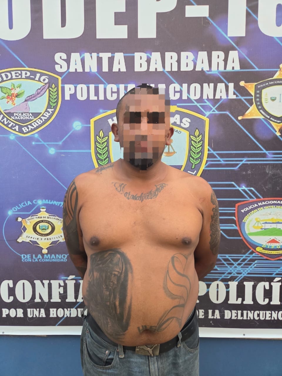 El detenido es señalado por las autoridades como presunto cabecilla de la MS-13.