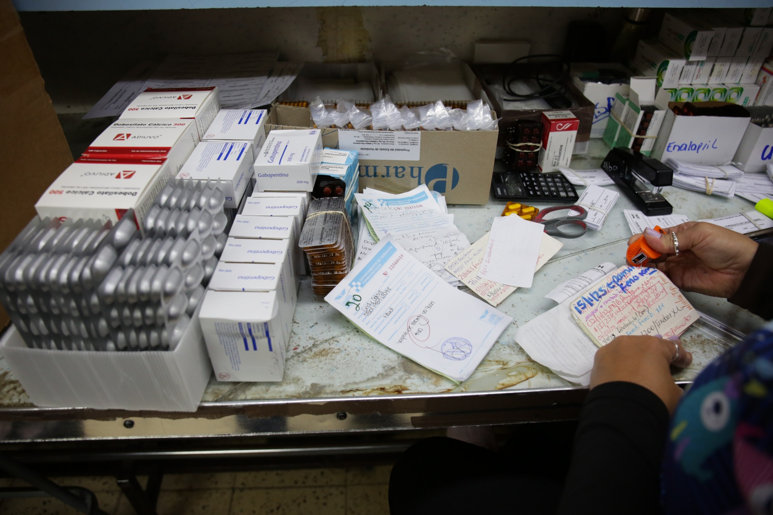 Las autoridades de Salud reportan un abastecimiento cercano al 80% de medicamentos en el Hospital Escuela y el Mario Catarino Rivas.