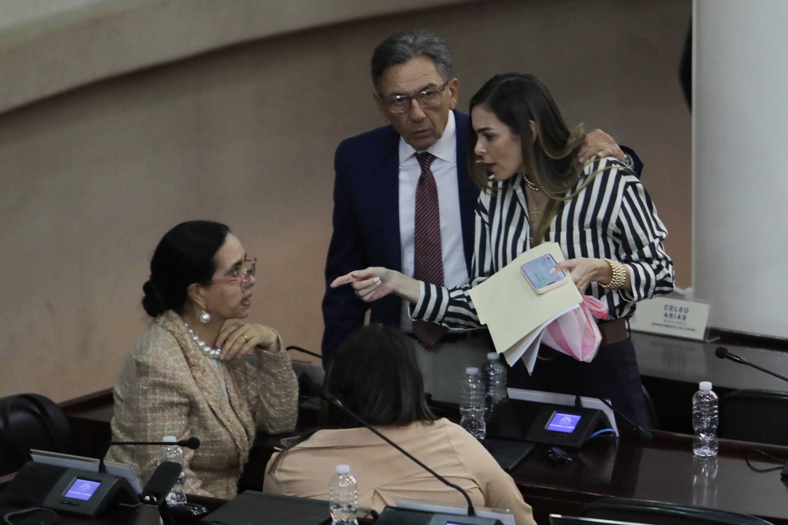 Díaz defendió la libertad de expresión y el respeto a los procedimientos constitucionales en el Congreso Nacional.