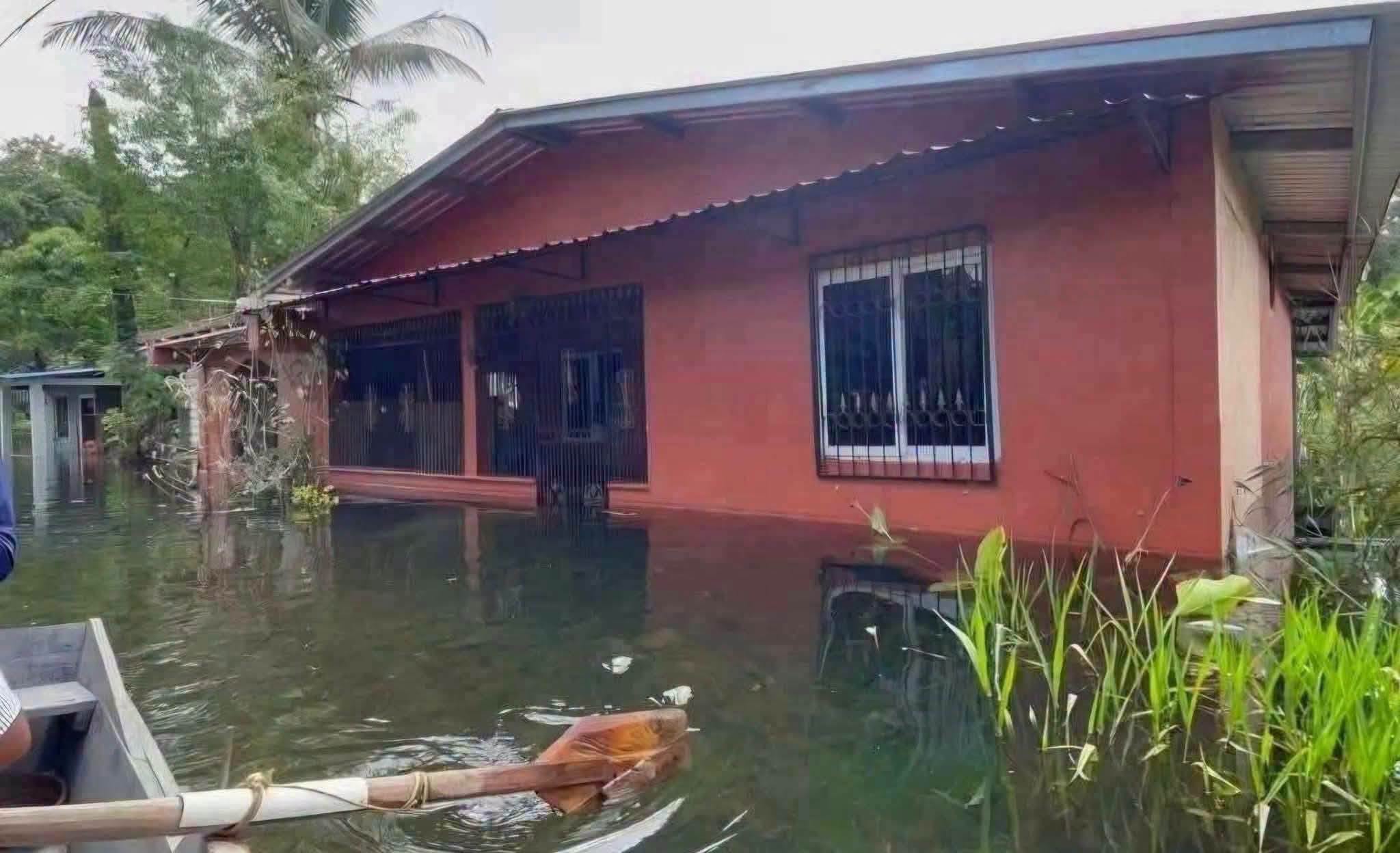 Inundaciones en el Lago
