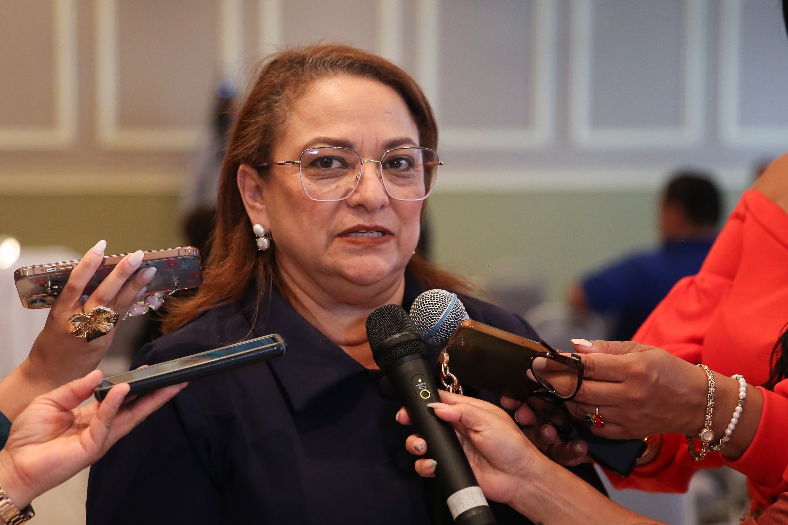 Exministra de la Secretaría de Educación (Seduc), Arely Argueta.